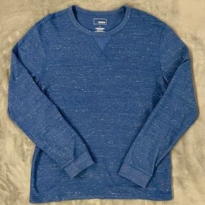 SONOMA Heather Blue Soft Everyday Long Sleeve Pullover